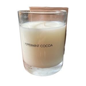Wish Beauty Hand Poured Soy Candle Peppermint Cocoa | 8oz L-II